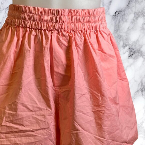 L'Academie Dallis Poplin Flirty Short - Hibiscus Pink - Picture 8 of 12